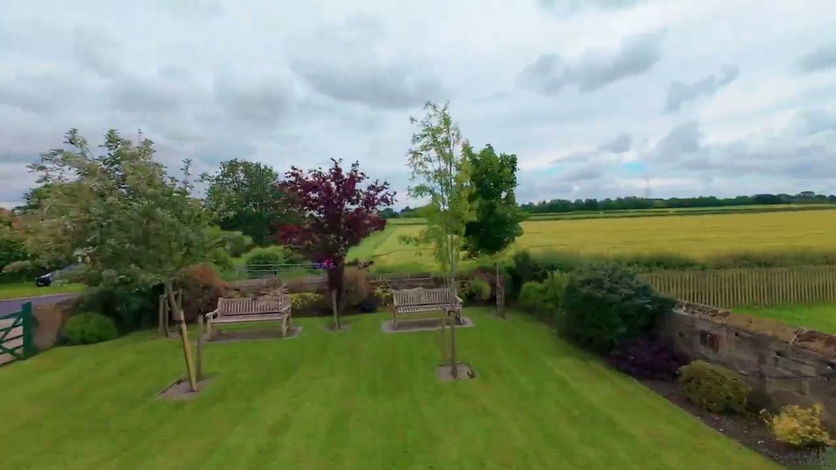 The garden at Walton Village Hall