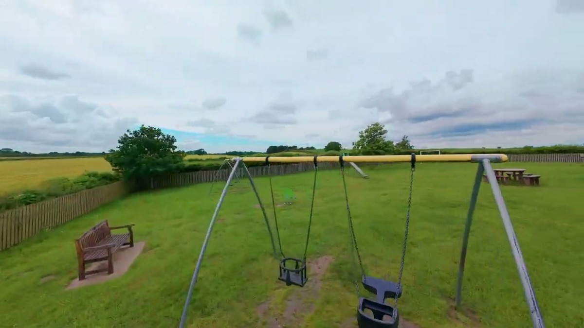 The playground at Walton Village Hall