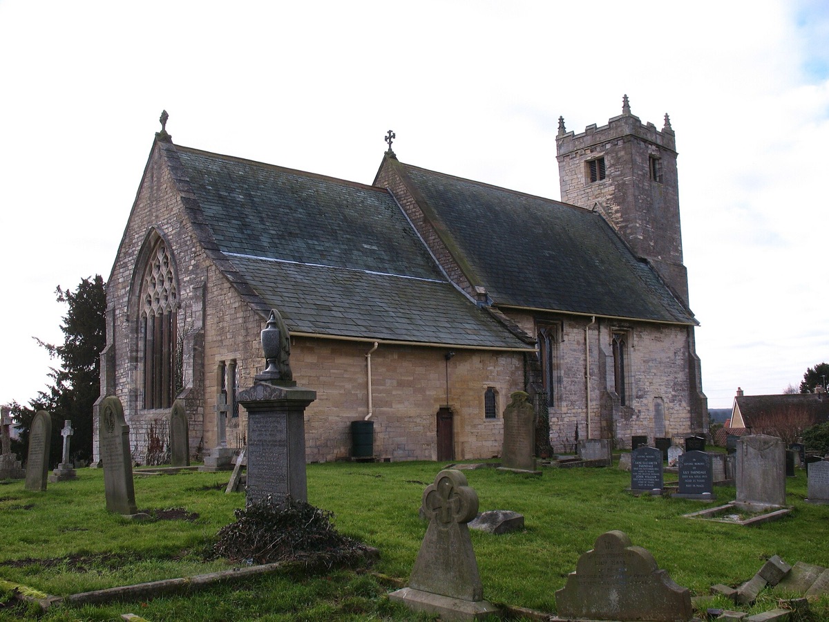 St Peter's Church, Walton — medieval limestone church with west tower