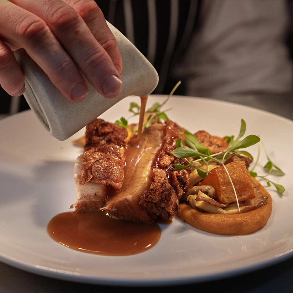 Fresh food at The Fox At Walton community gastropub