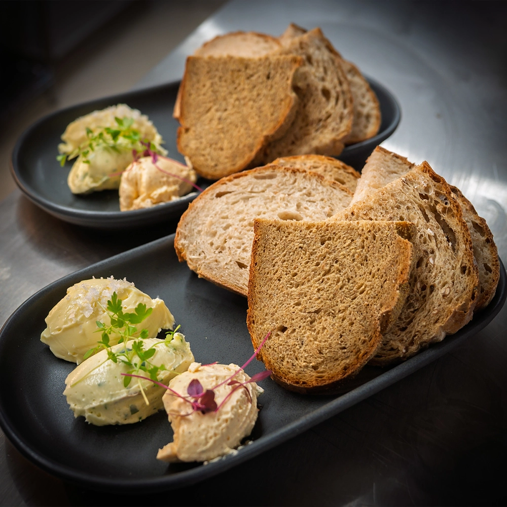 Seasonal lunch dishes at The Fox At Walton Wetherby