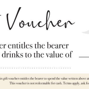 Custom Amount Gift Voucher
